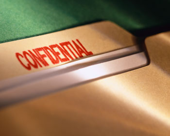 Confidential folder