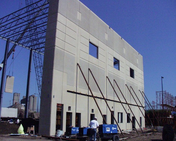 Commercial building under construction