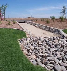 Photo of drainage culvert designed by TGA