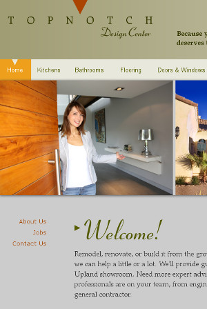 Topnotch Design Center Website Archive Snapshot