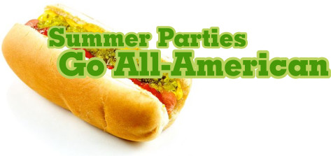 Yummy all-American hot dog